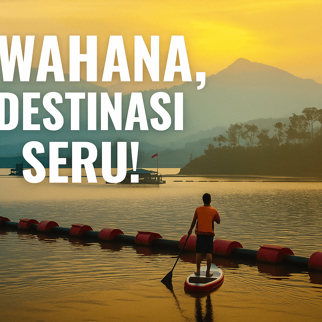 Suasana sore hari, Paddle di Bendungan Selorejo